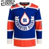 Edmonton Oilers Evander Kane Heritage Classic Adidas 2023-24 Blau Trikot Authentic - Kinder